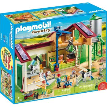 Playmobil Μεγάλη Φάρμα Με Ζώα Και Σιλό 70132 4008789701329