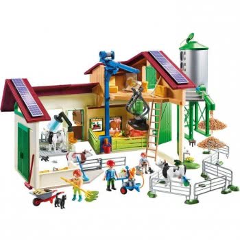 Playmobil Μεγάλη Φάρμα Με Ζώα Και Σιλό 70132 4008789701329