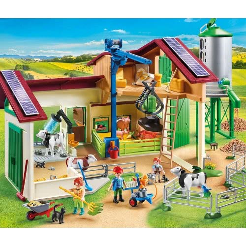 Playmobil Μεγάλη Φάρμα Με Ζώα Και Σιλό 70132 4008789701329