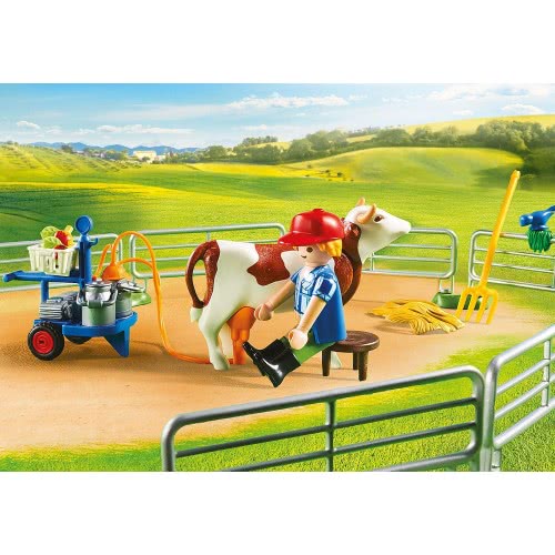 Playmobil Μεγάλη Φάρμα Με Ζώα Και Σιλό 70132 4008789701329