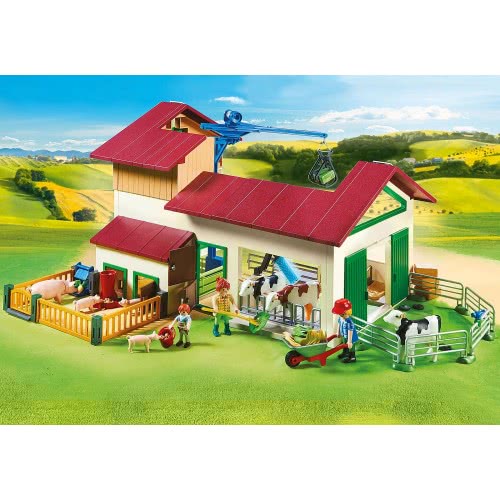 Playmobil Farm With Animals 70132 4008789701329