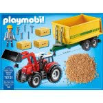 Playmobil Farm Tractor With Feed Trailer 70131 4008789701312