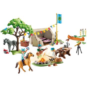 Playmobil Dreamworks Spirit Riding Free Summer Campground 70329 4008789703293