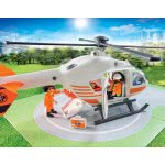 Playmobil Hospital Emergency Helicopter With Landing Pad 70048 4008789700483
