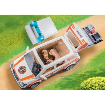 Playmobil Hospital Emergency Car With Lights And Sound 70050 4008789700506