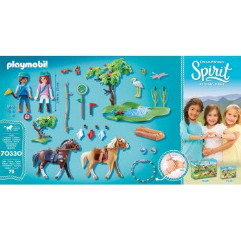 Playmobil Dreamworks Spirit Riding Free River Challenge 70330 4008789703309