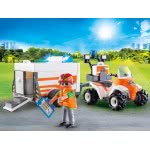 Playmobil Hospital Emergency Quad And Trailer With Lights And Sound 70053 4008789700537