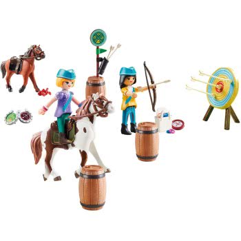 Playmobil Dreamworks Spirit Riding Free Μάθημα Τοξοβολίας 70331 4008789703316