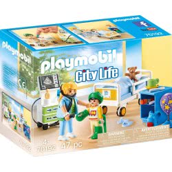 Playmobil Παιδικό Δωμάτιο Νοσηλείας 70192 4008789701923