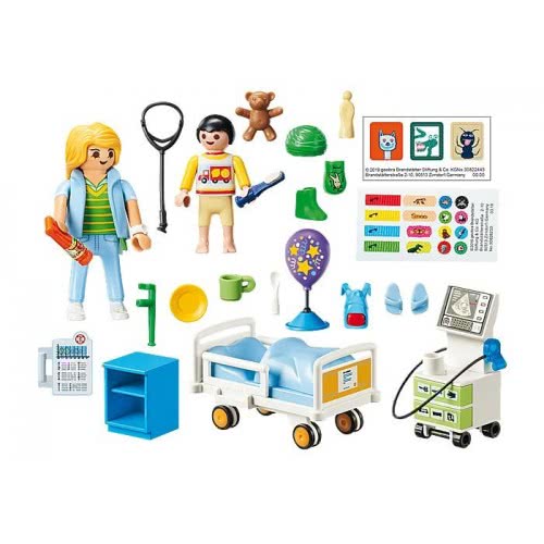 Playmobil Παιδικό Δωμάτιο Νοσηλείας 70192 4008789701923
