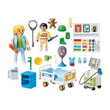 Playmobil Παιδικό Δωμάτιο Νοσηλείας 70192 4008789701923