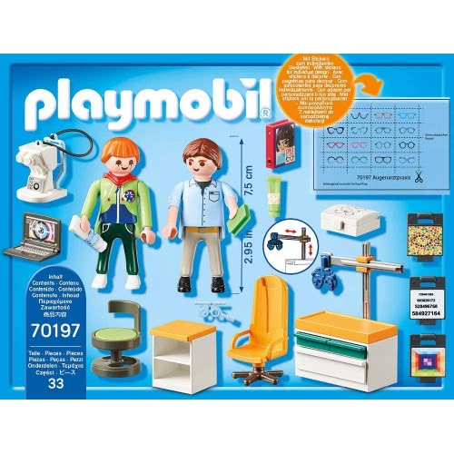 Playmobil At The Specialist Doctor: Ophthalmologist 70197 4008789701978