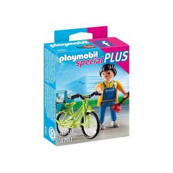 Playmobil Special Plus Υδραυλικός Με Ποδήλατο 4791 4008789047915
