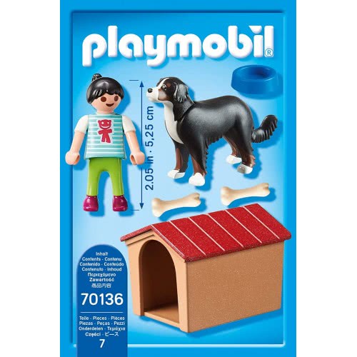 Playmobil Παιδικό Με Σκύλο 70136 4008789701367