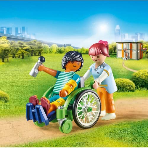 Playmobil Wheelchair Patient 70193 4008789701930