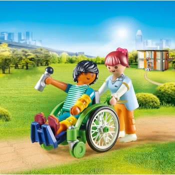 Playmobil Wheelchair Patient 70193 4008789701930