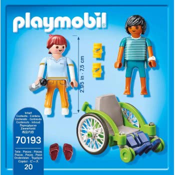 Playmobil Wheelchair Patient 70193 4008789701930