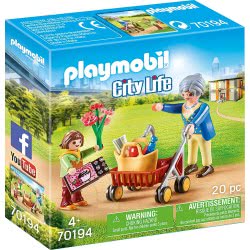Playmobil Γιαγιά Με Εγγονή 70194 4008789701947
