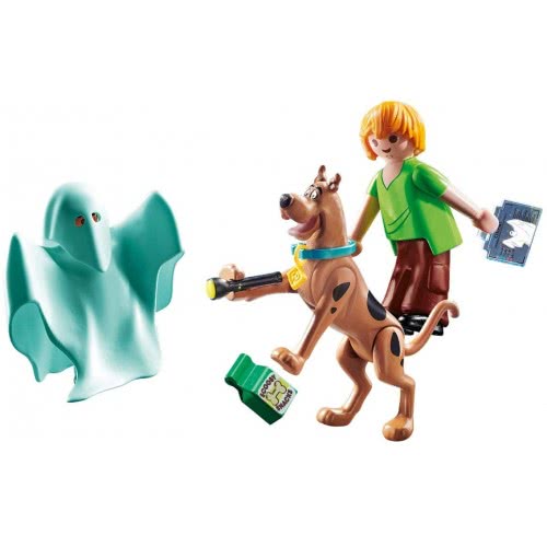 Playmobil Scooby-Doo! Ο Σκούμπι Και Ο Σάγκι Με Ένα Φάντασμα 70287 4008789702876