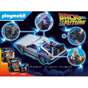 Playmobil Back To The Future Συλλεκτικό Όχημα Ντελόριαν 70317 4008789703170