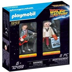 Playmobil Back To The Future Marty Mcfly And Dr. Emmett Brown 70459 4008789704597