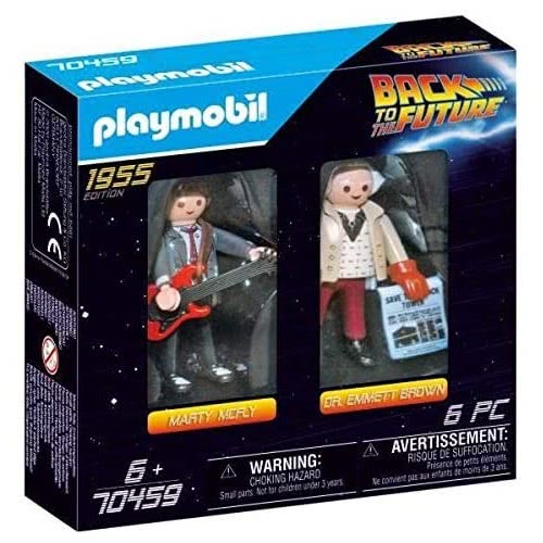 Playmobil Back To The Future Μάρτι Μακ Φλάι Και Καθηγητής Έμετ Μπράουν 70459 4008789704597