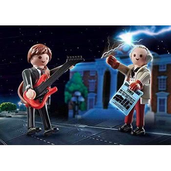 Playmobil Back To The Future Marty Mcfly And Dr. Emmett Brown 70459 4008789704597