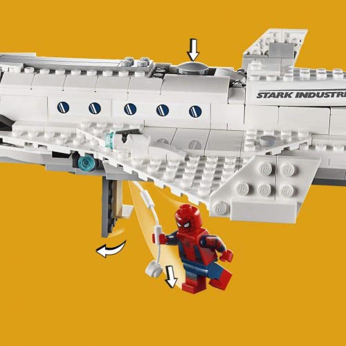LEGO Marvel Super Heroes Stark Jet Και Η Drone Σταρκ Τζετ Και Η Επίθεση Των Ντρόουνς 76130 5702016369724