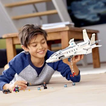 LEGO Marvel Super Heroes Stark Jet Και Η Drone Σταρκ Τζετ Και Η Επίθεση Των Ντρόουνς 76130 5702016369724