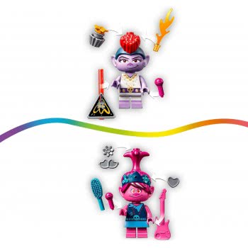 LEGO Trolls World Tour Συναυλία Στο Ηφαίστειο Rock City 41254 5702016616804