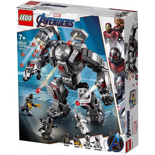 LEGO Buster Marvel Avengers Καταστροφέας Του War Machine 76124 5702016369069