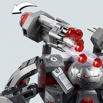 LEGO Buster Marvel Avengers Καταστροφέας Του War Machine 76124 5702016369069
