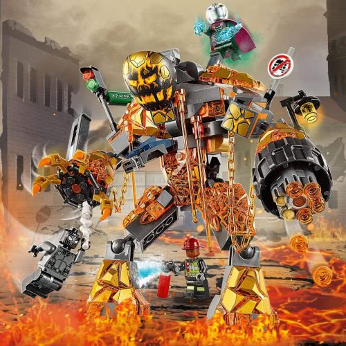 LEGO Marvel Spiderman Η Μάχη Του Μόλτεν Μαν 76128 5702016369700
