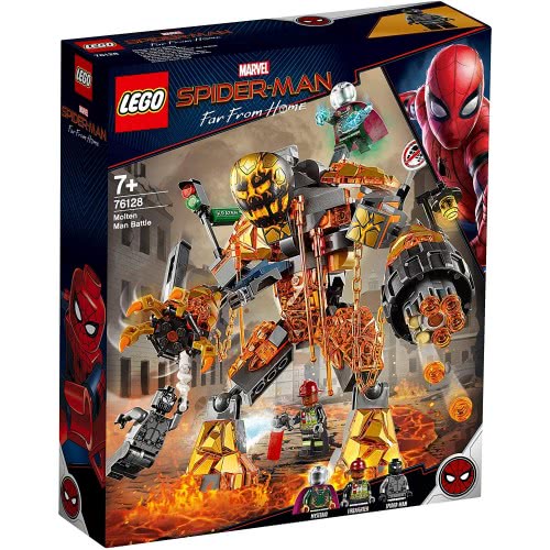 LEGO Marvel Spiderman Η Μάχη Του Μόλτεν Μαν 76128 5702016369700