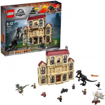 LEGO Jurassic World Φρενίτιδα Ινδοράπτορα Στο Κτήμα Λόκγουντ 75930 5702016110265