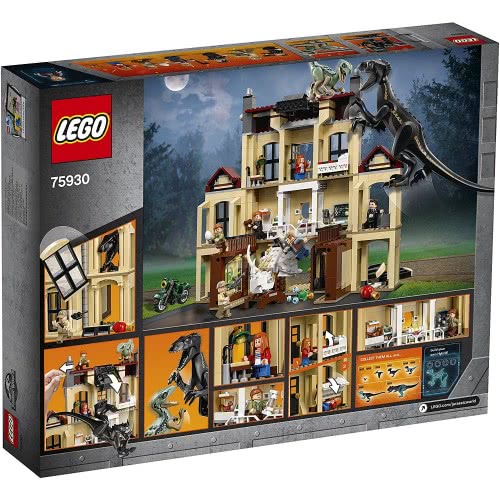 LEGO Jurassic World Φρενίτιδα Ινδοράπτορα Στο Κτήμα Λόκγουντ 75930 5702016110265
