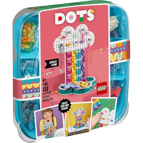 LEGO Dots Σταντ Κοσμημάτων Ουράνιο Τόξο 41905 5702016616736