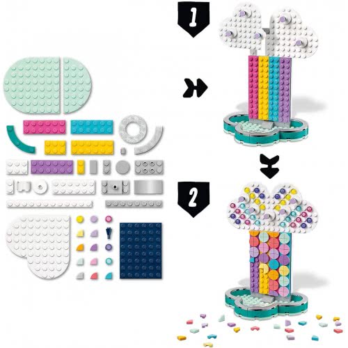 LEGO Dots Σταντ Κοσμημάτων Ουράνιο Τόξο 41905 5702016616736