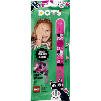 LEGO Dots Βραχιόλι Εντυπωσιακά Ζώα 41901 5702016616705