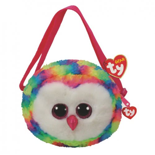 ty Gear Plush Shoulder Bag Owl Multicolor 1607-95103 008421951031