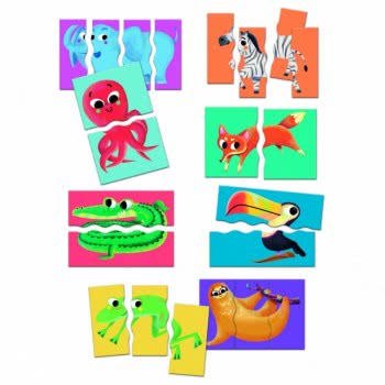 Clementoni Sapientino Educational Game Animals Puzzle For Ages 2+ 1024-63218 8005125632183
