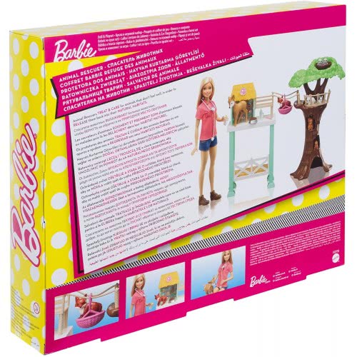 Mattel Barbie National Geographic Διασώστης Άγριας Ζωής Playset FCP78 887961457483