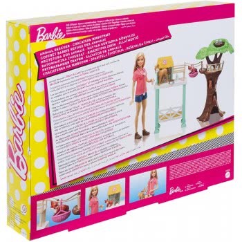 Mattel Barbie National Geographic Διασώστης Άγριας Ζωής Playset FCP78 887961457483