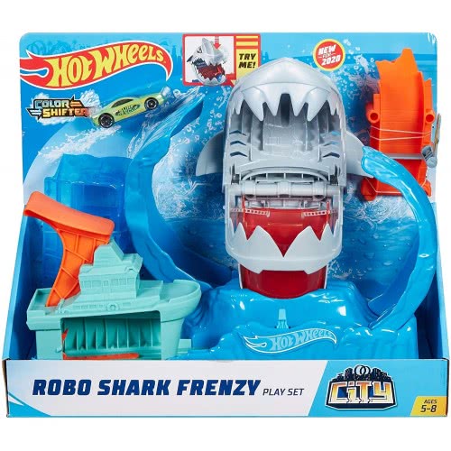 Mattel Hot Wheels City Ρομποκαρχαρίας Φρενίτιδα Play Set GJL12 887961813401