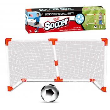 Toys-shop Choice Τέρμα Ποδοσφαίρου Real Action Soccer Play Set JS060235 6990119602414