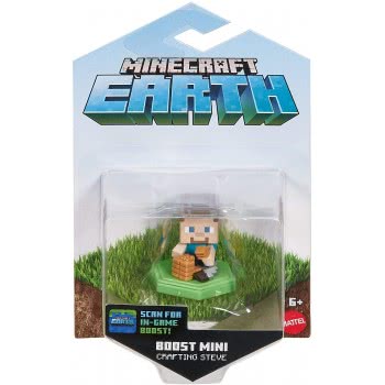 Mattel Minecraft: Earth Boost Minis - Crafting Steve Figure Pack GKT32 / GKT36 887961831610