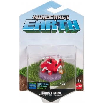Mattel Minecraft: Earth Boost Minis - Regenerating Mooshroom Φιγούρα Με Τσιπάκι GKT32 / GKT33 887961831603