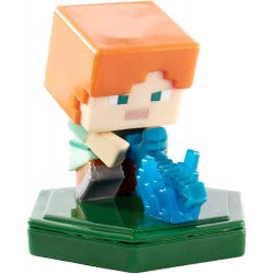 Mattel Minecraft: Earth Boost Minis - Attacking Alex Figure Pack GKT32 / GKT37 887961831627