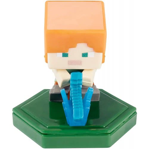 Mattel Minecraft: Earth Boost Minis - Attacking Alex Φιγούρα Με Τσιπάκι GKT32 / GKT37 887961831627