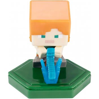 Mattel Minecraft: Earth Boost Minis - Attacking Alex Φιγούρα Με Τσιπάκι GKT32 / GKT37 887961831627